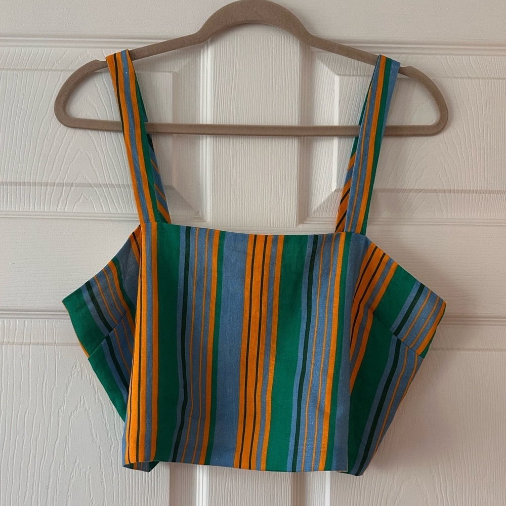 STAUD Rigina Linen Top - Picture 4 of 9
